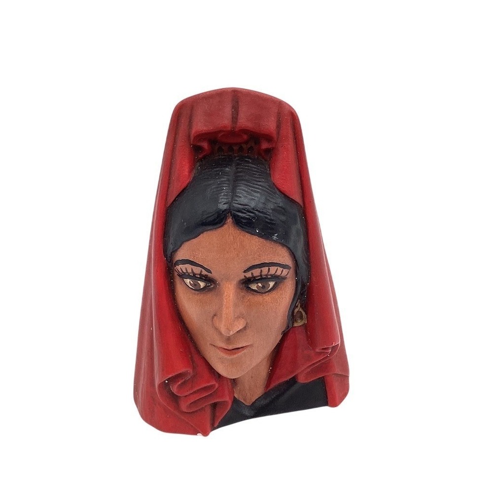 Spanish Lady‎ Señorita Bust Statue Figurine